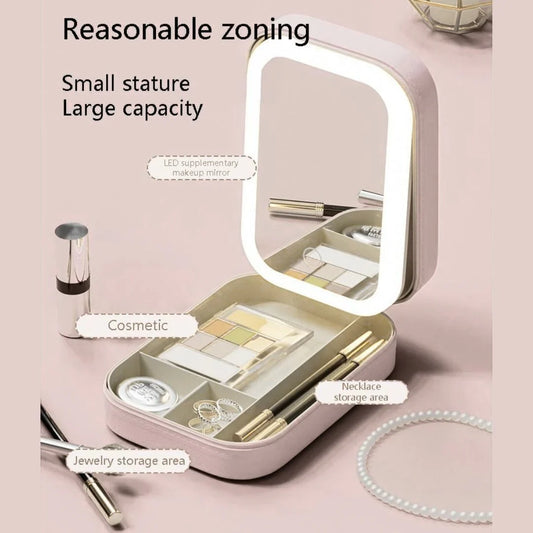 Makeup Vanity With LED Mirror (Box)