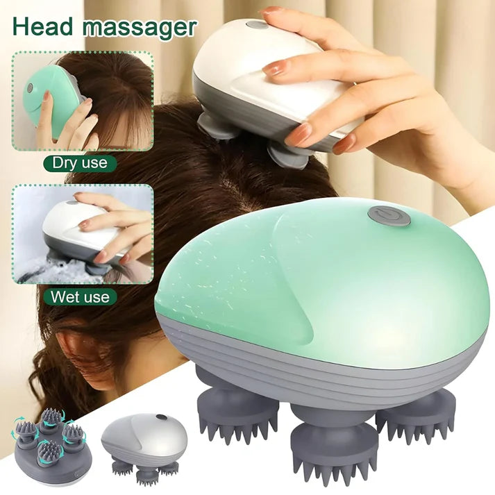 Electric Scalp Head Massager
