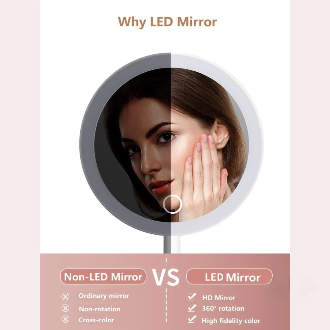 Makeup Vanity With LED Mirror (Box)