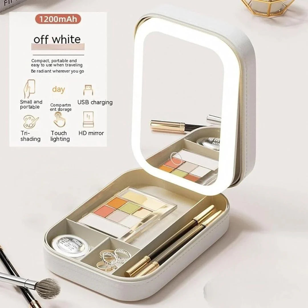 Makeup Vanity With LED Mirror (Box)