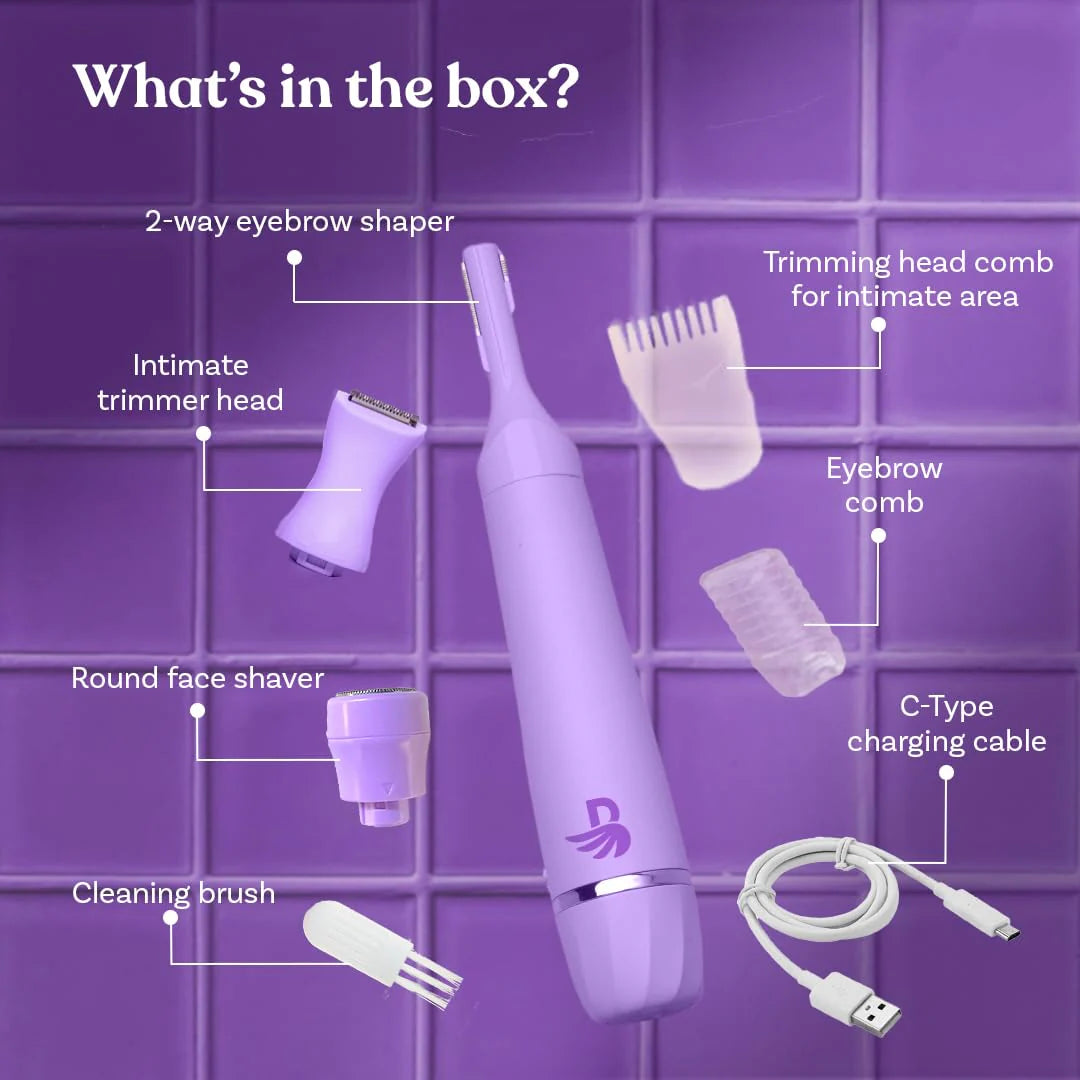 BOMBAE 6-in-1 Sensitive | Trimmer for Women