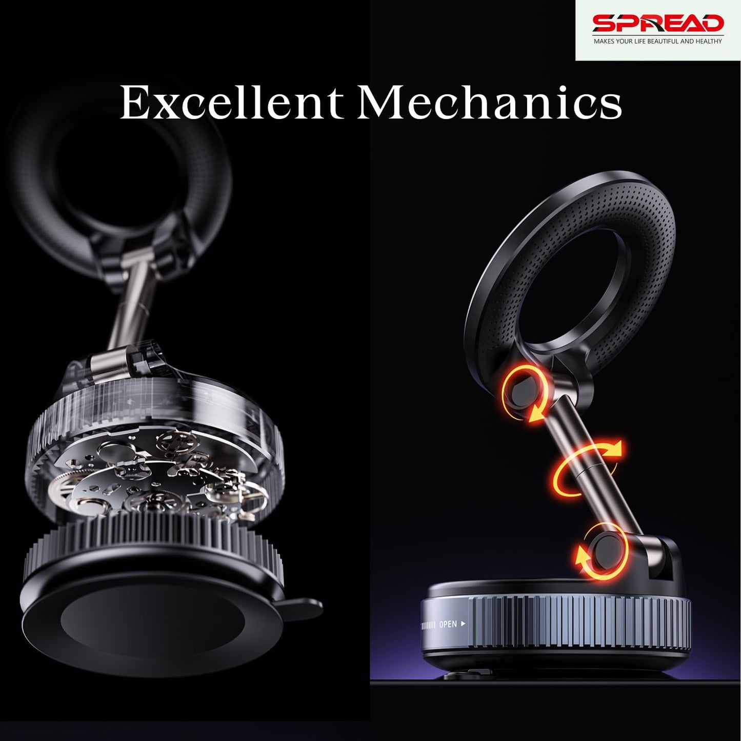 Magnetic phone holder