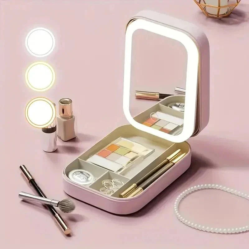 Makeup Vanity With LED Mirror (Box)